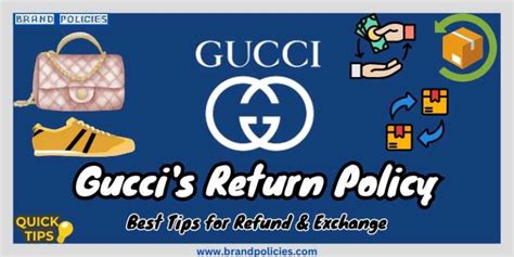 Gucci refund policy